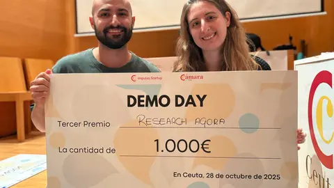 Isabel Barriuso y Pablo Hern&aacute;ndez, 'Research Agora' / Alma Palomino