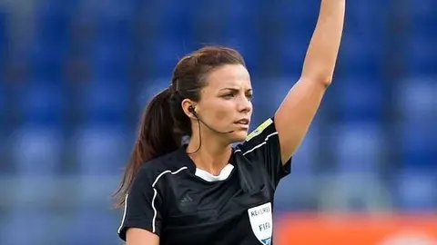 Marta Huerta de Aza, &aacute;rbitra del C&oacute;rdoba - Ceuta.