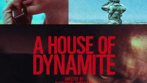 Cartel 'Una casa llena de dinamita'