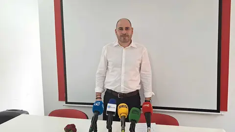 Miguel &Aacute;ngel P&eacute;rez Triano, secretario general del PSOE / C&eacute;sar Mart&iacute;n