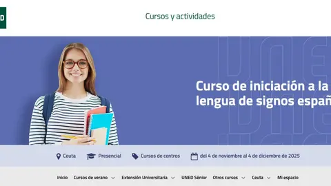 Curso de iniciaci&oacute;n a la Lengua de Signos impartido por la UNED
