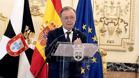 Juan Vivas, presidente de la Ciudad, durante su comparecencia de este mi&eacute;rcoles / Laura Ortiz
