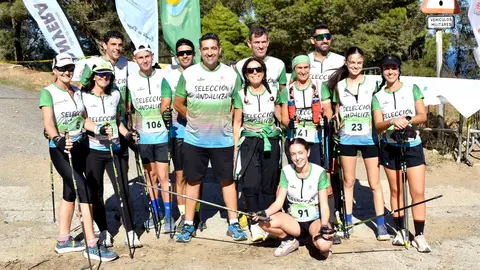 Andaluc&iacute;a se proclama campeona de Espa&ntilde;a de Marcha N&oacute;rdica. Foto: Rafa B&aacute;ez