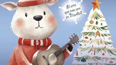 Cartel del Concierto de Navidad de la Escuela de M&uacute;sica Mundo Arte