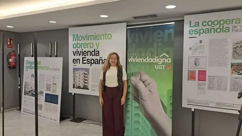 Yolanda Aparicio en las jornadas de vivienda de M&aacute;laga