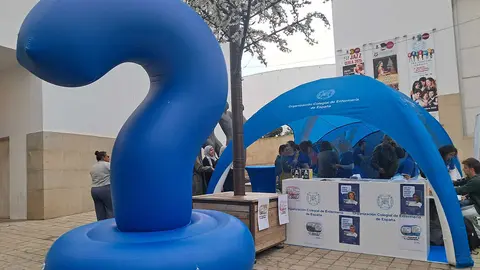 Stand de 'Pregunta a tu enfermera' / C&eacute;sar Mart&iacute;n