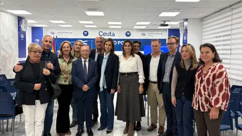 Visita de Carmen F&uacute;nez a Ceuta / Alma Palomino