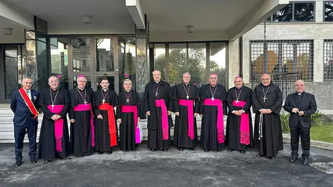Visita de la Comisi&oacute;n Ejecutiva de la CEE al papa Le&oacute;n XIV  / Conferencia Episcopal Espa&ntilde;ola