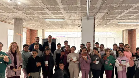 Visita a los huertos de las 317 VPO