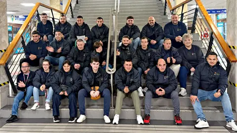 La AD Ceuta FC llega a Tarragona para debutar en 'La Liga Genuine Moeve 2025_26'