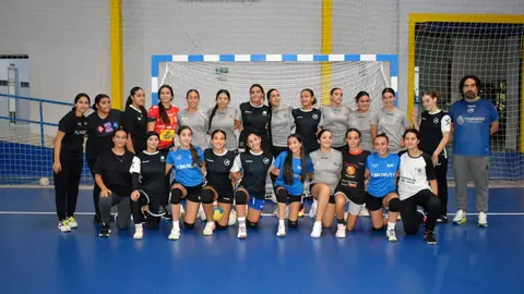Selecci&oacute;n Cadete de Balonmano. Foto: Rafa B&aacute;ez