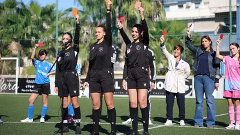 Campa&ntilde;a de sensibilizaci&oacute;n con motivo del D&iacute;a Internacional para la Eliminaci&oacute;n de la Violencia contra las Mujeres.