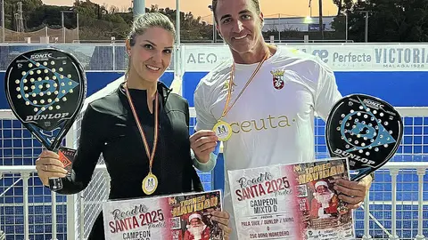 Mariano Catarecha y Noem&iacute; Solla, Campeones de Categor&iacute;a Mixta