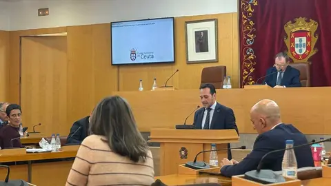 Redondo durante su intervenci&oacute;n / Alma Palomino