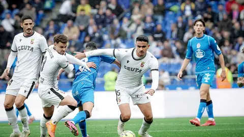 Encuentro entre el Deportivo de la Coru&ntilde;a y la AD Ceuta FC. Foto: Zaki