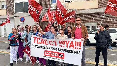 Concentraci&oacute;n de auxiliares de Enfermer&iacute;a