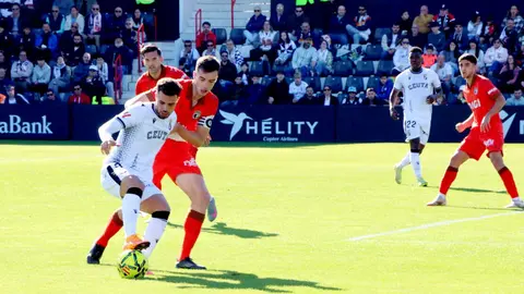 Encuentro entre la AD Ceuta FC y el Burgos CF. Foto: Abdeselam Mohamed