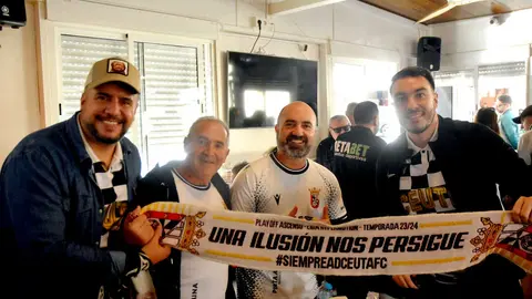 Encuentro entre la AD Ceuta FC y el Burgos CF. Foto: Rub&eacute;n B&aacute;ez