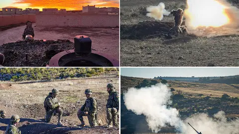 Despliegue para el ejercicio t&aacute;ctico en Chinchilla