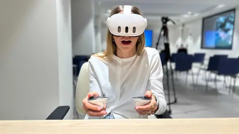 El SEPE culmina una actividad innovadora de entrevistas laborales con realidad virtual / Mohammed Ettouileb