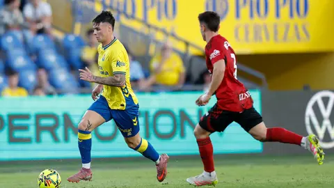Encuentro ente la UD Las Palmas y el CD Mirand&eacute;s. Foto: @UDLP_Oficial
