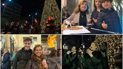 Chocolate, churros y Zamboba: la Navidad llega a Plaza de los Reyes / Alma Palomino