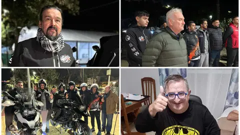 Homenaje de Motoclub Ceuta a Paquito Yamaha