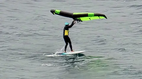 Viento, olas y deporte extremo en la Ciudad Aut&oacute;noma de Ceuta