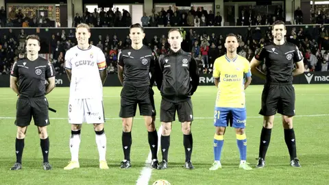 Encuentro entre la AD Ceuta FC y la UD Las Palmas. Foto: Abdeselam Mohamed