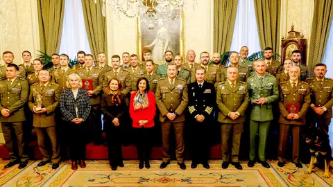 Mar&iacute;a Romero, en la &eacute;lite de los deportistas del Ej&eacute;rcito de Tierra. Foto: Ministerio de Defensa