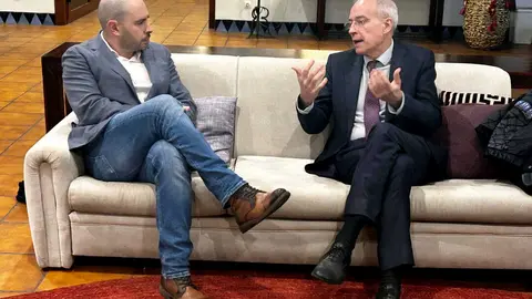 El secretario general del PSOE junto al secretario de Estado de Hacienda / PSOE