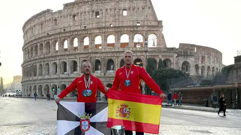 Miguel V&aacute;zquez y Jos&eacute; Mar&iacute;a Rivas _arrasan en Italia_ en un campeonato internacional