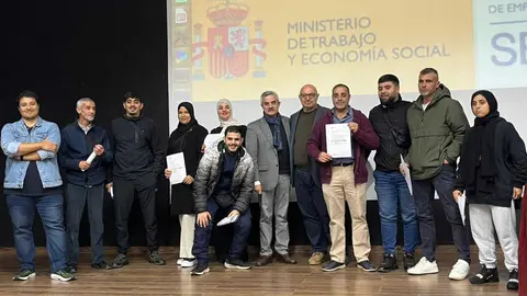 Entrega de reconocimientos a los alumnos de TandEM