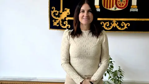 Livia Rosales tras su comparecencia de este jueves / Laura Ortiz