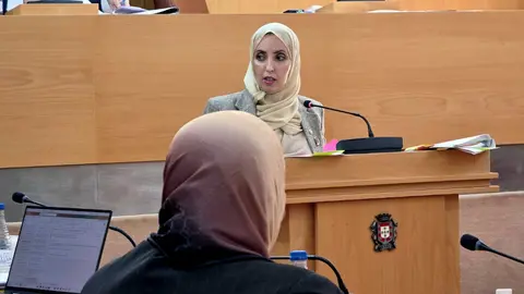 La portavoz de MDYC durante su intervenci&oacute;n en el Pleno de Presupuestos _ Laura Ortiz