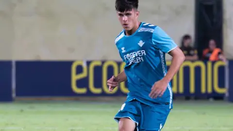 Dani P&eacute;rez, jugador del Real Betis.