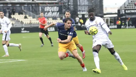 Encuentro entre la AD Ceuta FC y el FC Andorra. Foto: Abdeselam Mohamed