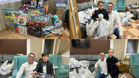 Sus Majestades Los Reyes Magos, visitan Bermudo Soriano