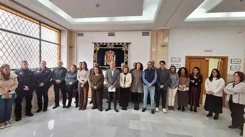 Minuto de Silencio en la Delegaci&oacute;n del Gobierno