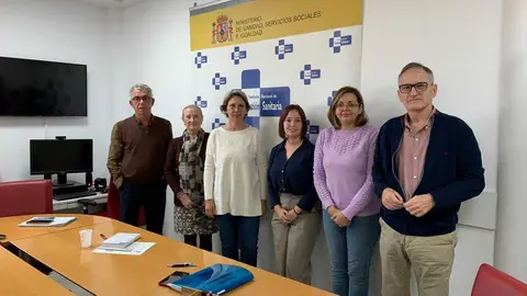 Jes&uacute;s Lopera junto a parte del equipo directivo de INGESA