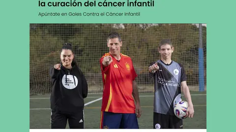 GOLES CONTRA EL C&Aacute;NCER INFANTIL