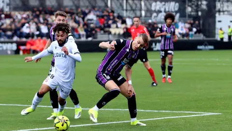 Encuentro entre la AD Ceuta FC y el Real Valladolid. Foto: Abdeselam Mohamed