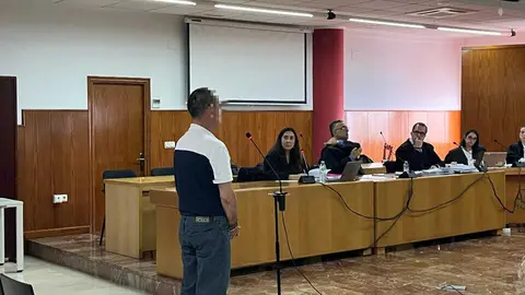   A.G.D.,  el condenado por el asesinato de Parques de Ceuta durante su declaraci&oacute;n / Archivo  
