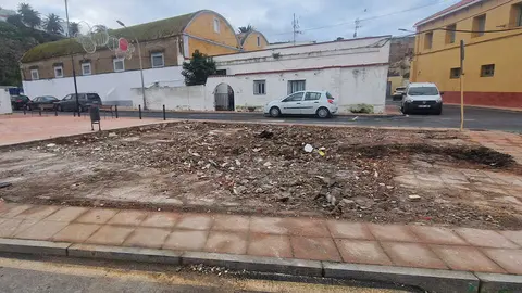 Emplazamiento del futuro local social de San Amaro
