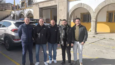 FSC-CCOO visita a los trabajadores de Defensa