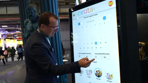 Ceuta presenta en FITUR un t&oacute;tem con Inteligencia Artificial para planificar viajes personalizados / Ciudad Aut&oacute;noma de Ceuta