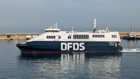 Ceuta Jet, ferry de DFDS. Foto: Rafa B&aacute;ez
