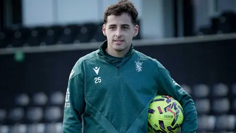 Marino Illescas en su primer entrenamiento con la AD Ceuta FC. Foto: Zaki