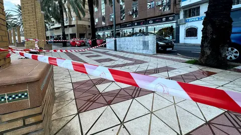 Los efectos del temporal en Ceuta / Mohammed Ettouileb