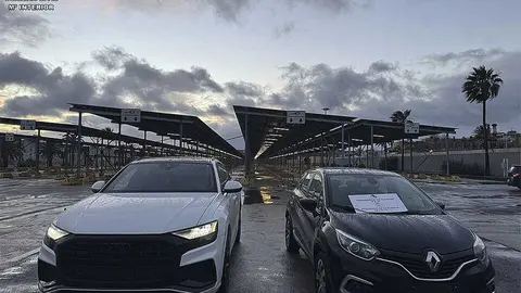 Coches sustra&iacute;dos en Italia, interceptados en El Tarajal